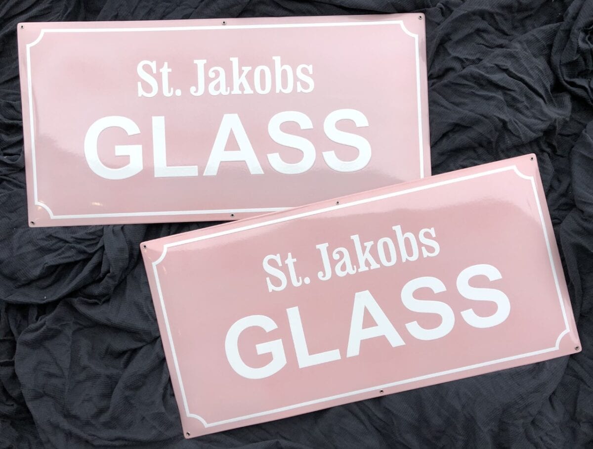 Emaljskylt-st.jakobs-glass